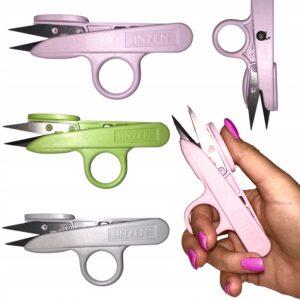 OBCINACZKI NOŻYCE NOŻYCZKI DO NITEK NICI Z RĄCZKĄ KOLORY