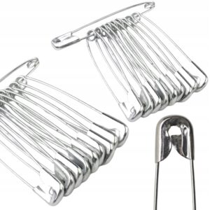 Agrafka spinacz pęk 12 szt. długości 45 mm agrafki