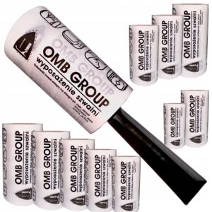 ZESTAW ROLKA WAŁEK DO CZYSZCZENIA + WYMIENNY WKŁAD 10 WKŁADÓW