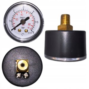 MANOMETR WSKAŹNIK CIŚNIENIA 1/8' 0-6BAR 40MM TARCZOWY