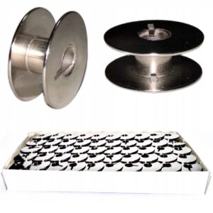 SZPULKA METALOWA DO MASZYN SZYJĄCYCH DO SZYCIA 100 sztuk