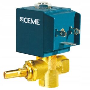 ELEKTROZAWÓR ZAWÓR KĄTOWY 1/4' 230V WODA POWIETRZE