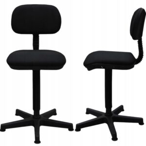 KRZESŁO SZWALNICZE KRAWIECKIE TAPICEROWANE ŚRUBA