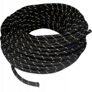 PRZEWÓD PAROWY GUMOWY W OPLOCIE BAWEŁNIANYM