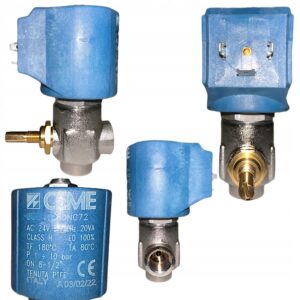 ELEKTROZAWÓR ZAWÓR KĄTOWY 1/4' 24V WODA POWIETRZE