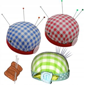 Poduszka do igieł 60 mm igielniczka mix kolorów