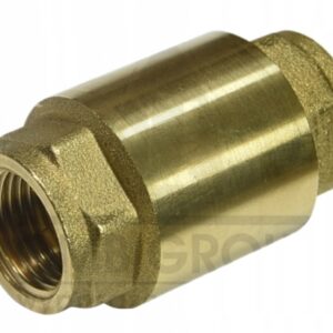 ZAWÓR ZWROTNY SPRĘŻYNOWY MOSIĘŻNY EUROPA 3/8'