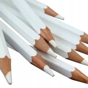 Kreda krawiecka znikająca BIAŁA w ołówku AMANN