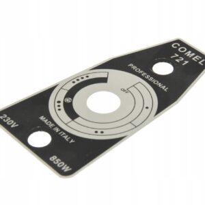 BLASZKA OPISOWA ŻELAZKA COMEL D0015