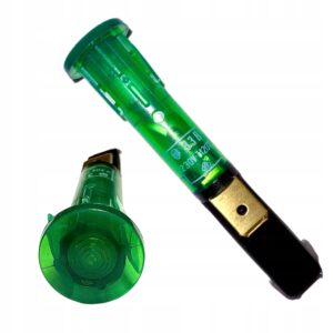 Lampka sygnalizacyjna kontrolna 230 V zielona