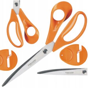 FISKARS NOŻYCZKI KRAWIECKIE CLASSIC 25CM ostrzałka gładzik 859863