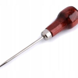 Szydło dziurkacz do skóry szpikulec drewniany 10cm